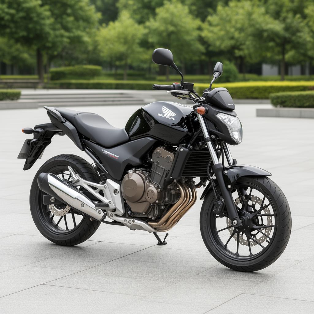 Honda CBF500 — výcvikové vozidlo motocykl autoškoly Hlaváček v Jičíně (A2 • od 18 let)