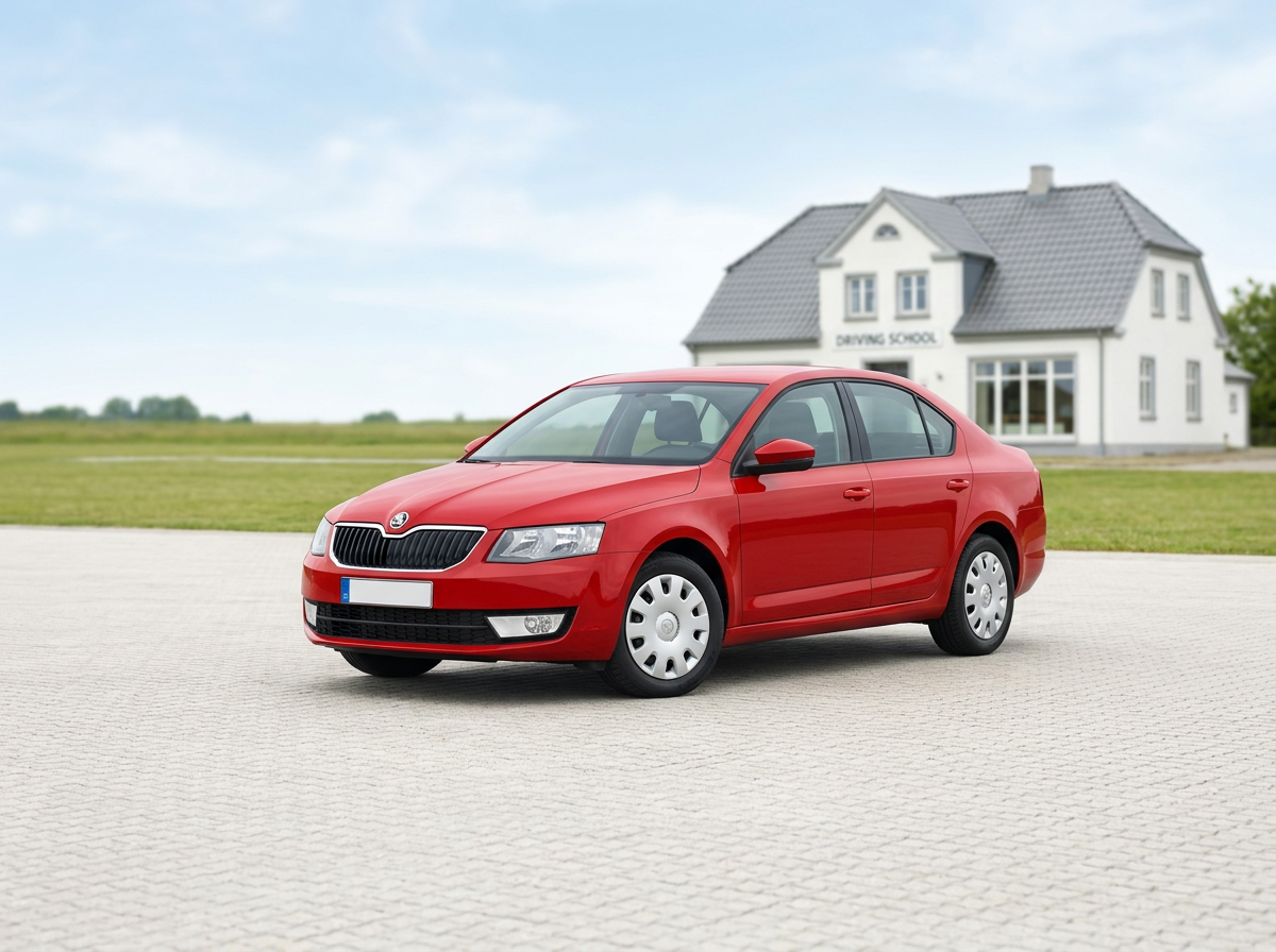 Škoda Octavia 1.4 CNG — výcvikové vozidlo osobní automobil autoškoly Hlaváček v Jičíně (Skupina B)